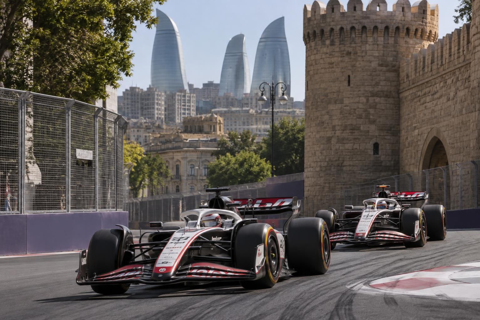 haas et zoomex signent un double résultat dans les points au grand prix d’azerbaïdjan, offrant à l’écurie une belle performance à bakou.