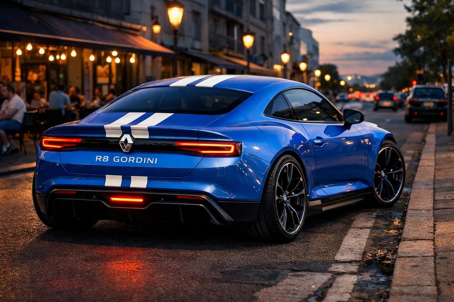 découvrez la renaissance de la légendaire renault r8 gordini avec son design futuriste et ses performances modernisées. plongez dans l'univers de « la gorde » nouvelle génération, où tradition et innovation se rencontrent.