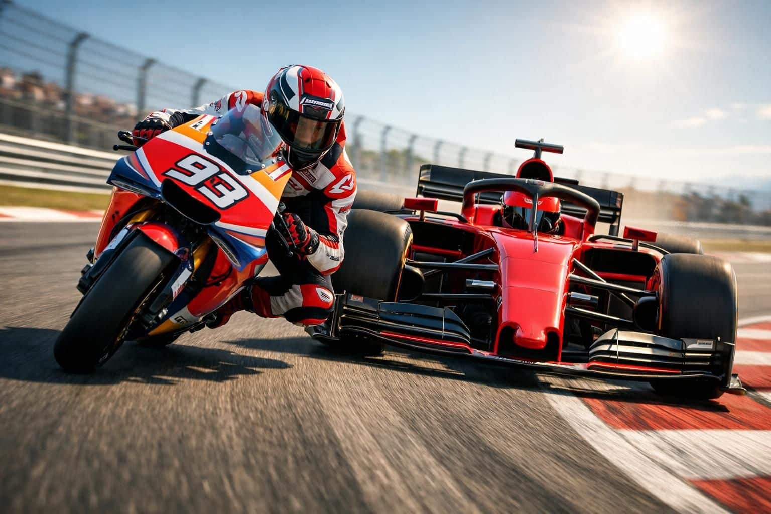 découvrez notre comparaison vidéo exclusive entre motogp et f1 pour savoir quelle machine est la plus rapide sur piste. suspense et vitesse au rendez-vous !