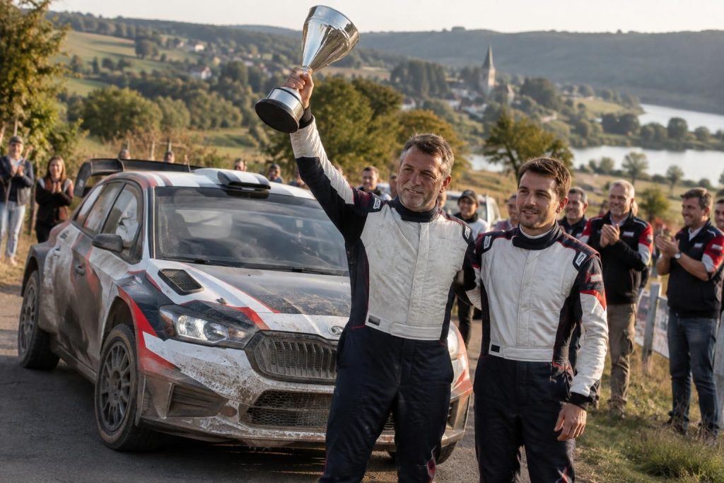 en images, revivez la cinquième victoire de marc amourette au 34e rallye des boucles de seine.