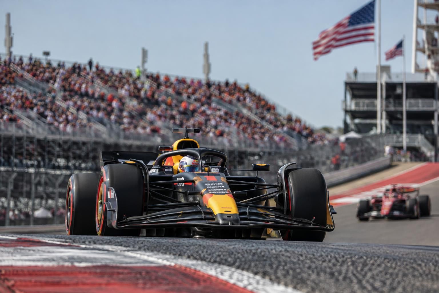 max verstappen commence à s’agacer des bosses du circuit du grand prix des états-unis, un problème qui pourrait peser sur le week-end de f1.