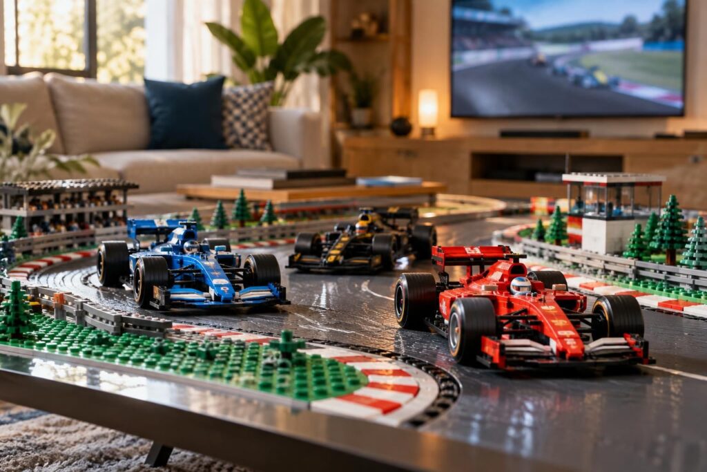 retrouvez 3 sets lego formule 1 en promotion et recréez l’intensité des circuits chez vous, pour des courses palpitantes depuis votre salon.