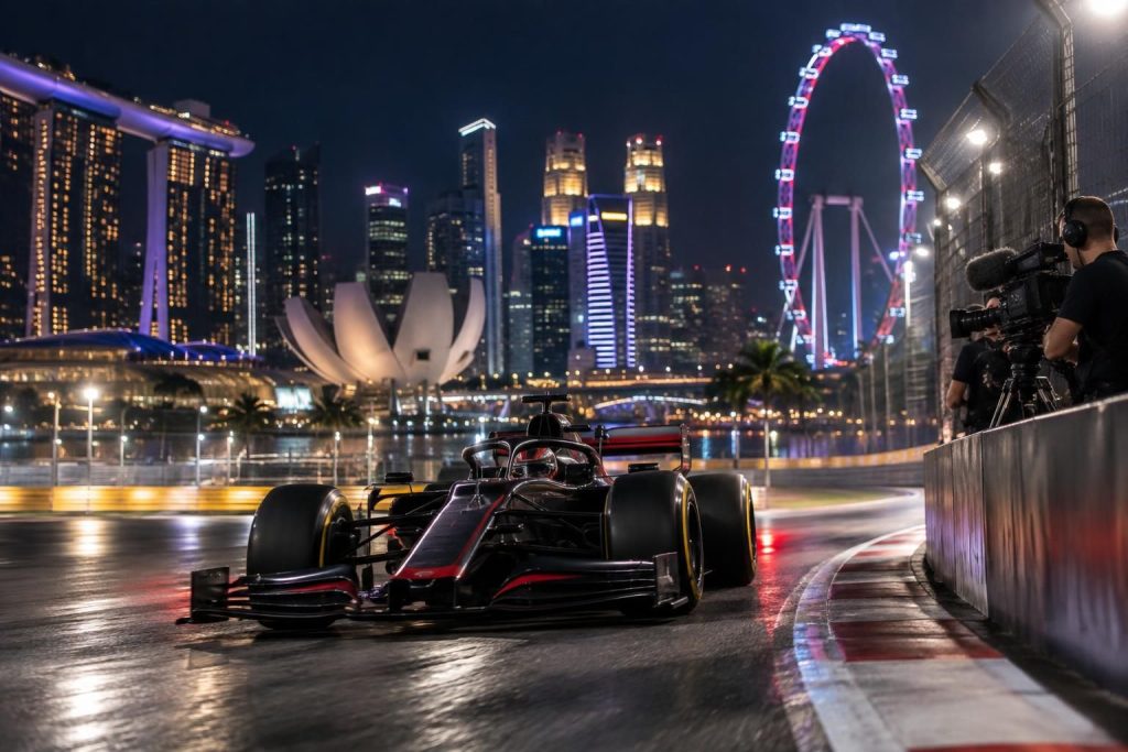 découvrez les horaires, les chaînes tv et le programme complet du grand prix de singapour de formule 1 : essais, qualifications et course.