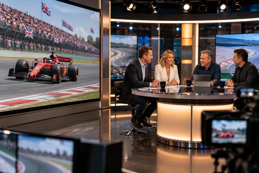 retrouvez les épisodes, le casting et les horaires de diffusion à la télévision du grand prix de grande-bretagne de formule 1.