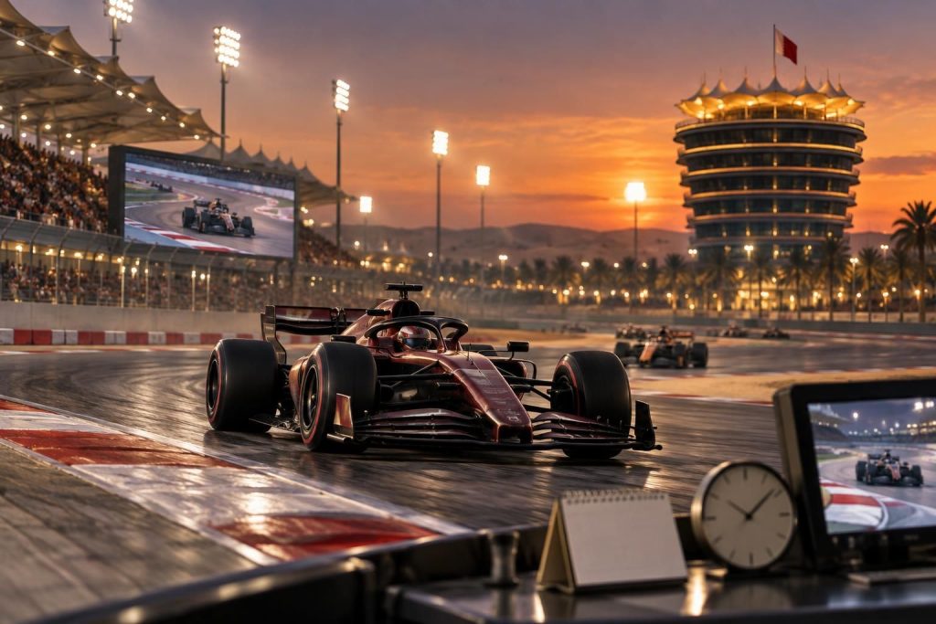 grand prix de bahreïn 2026 : découvrez toutes les dates, les horaires des séances et les chaînes tv pour ne rien manquer du week-end de formule 1.