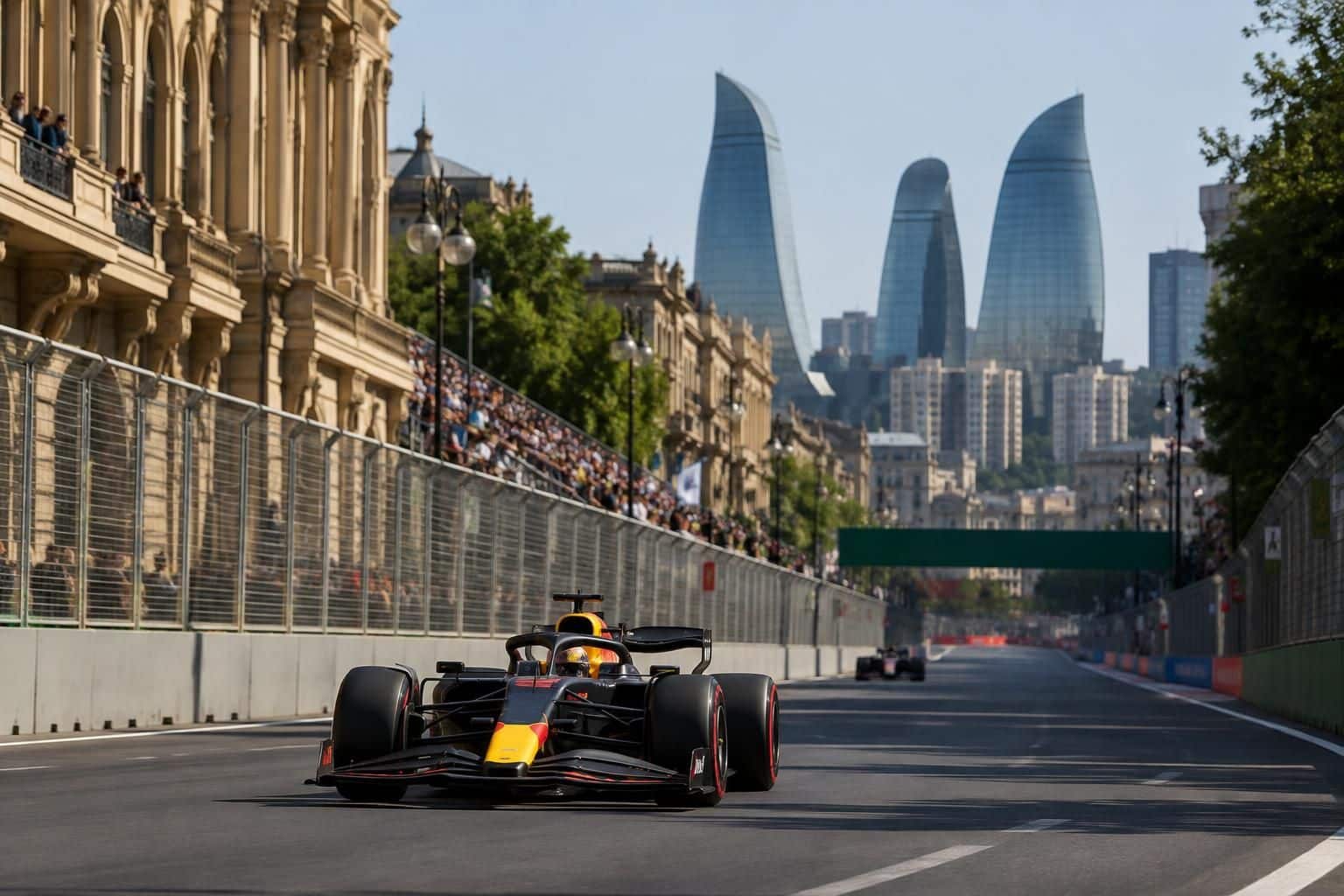 retrouvez le programme du grand prix de formule 1 d’azerbaïdjan, les pilotes participants et les horaires de diffusion pour ne rien manquer de la course.