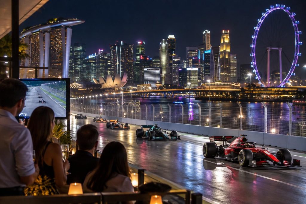 découvrez l’heure de départ du grand prix de singapour de f1 et la chaîne tv pour suivre la course en direct.