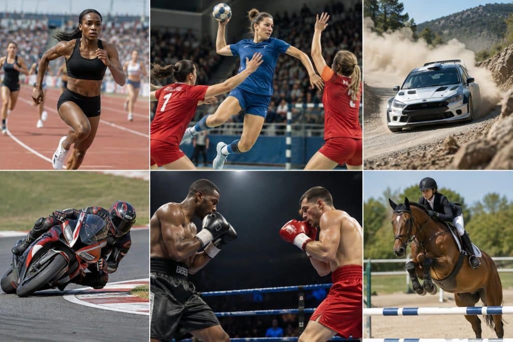 suivez toute l’actualité sportive en direct : résultats, analyses et temps forts en athlétisme, handball, rallye, moto, boxe et équitation.