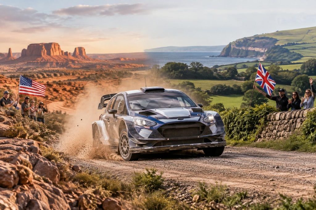 le calendrier wrc 2027 accueille à nouveau les états-unis et le royaume-uni, deux retours attendus qui promettent une saison riche en rebondissements.